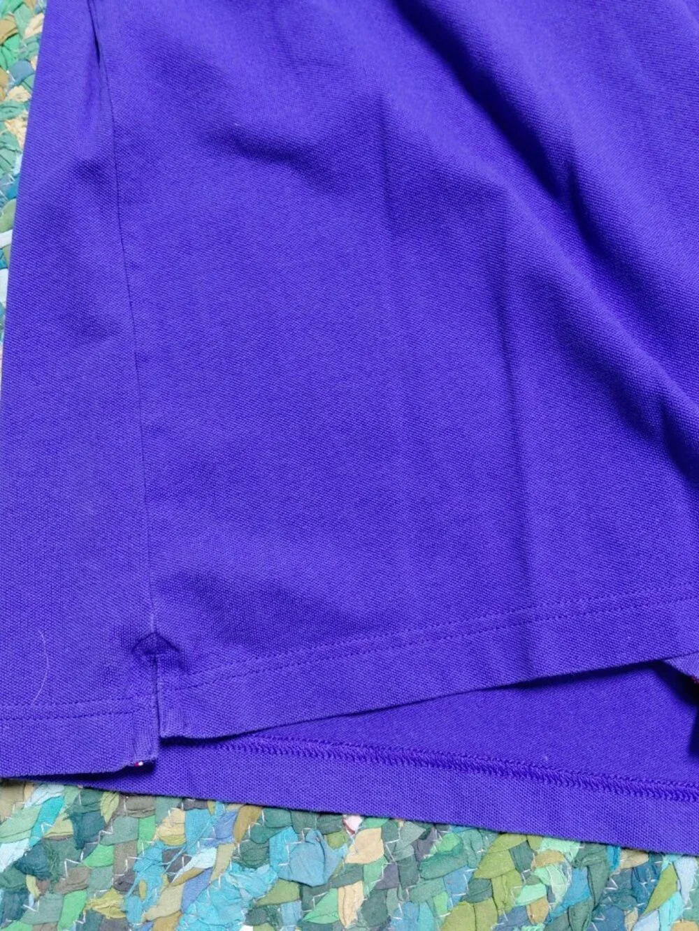 Banana Republic royal blue short sleeve polo shirt.